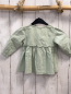 Preview:   Kleid  Gr. 68  mint Blumen mit Rosetten 