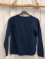 Preview: name it Langarmshirt Gr. 146  blau hellblaue Schrift