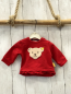 Preview: Steiff Pullover Gr. 50  rot Bärenkopf