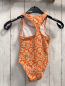 Preview: Marc O´ Polo  Badeanzug  Gr. 92  orange beige Blumen Schrift 