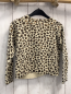 Preview: H&M  Strickjacke  Gr. 98  beige schwarz braun leoprnt 