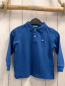 Preview: Benetton Langarmshirt Gr. 86  blau Kragen