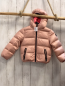 Preview: Hyros Wendejacke Gr. 104  rosa gesteppt + blau Landschaft
