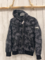 Preview:  Jacke Gr. 146  schwarz grau Camouflage