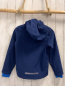 Preview:   Softshelljacke  Gr. 134/140  blau orange Reißverschlüsse 
