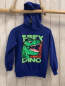 Preview: H&M Pullover Gr. 122  blau Kapuze Pailettendino