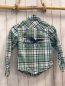 Preview: H&M  Hemd  Gr. 128  mint grau hellblau weiß kariert