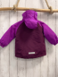Preview: Color Kids  Winterjacke  Gr. 86  weinrot pink silber Druck 