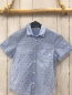 Preview: H&M  Sommerhemd  Gr. 116  hellblau blaue Punkte 