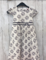 Preview:   Kleid  Gr. 128  weiß zweilagig Überkleid mit blau weißen Blumen 