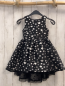 Preview: H&M  Kleid  Gr. 104  schwarz silber Sterne Tüllunterrock