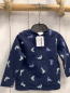 Preview: H&M Langarmshirt Gr. 68  blau Dinos