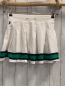 Preview: Ralph Lauren  Rock  Gr. 152  weiß + grün blauer Streifensaum 
