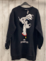 Preview: Zara  Kleid  Gr. 152  schwarz Dalmatiner Kapuze 
