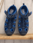 Preview: Trollkids  Halbsandalen  Gr. 40  blau hellblauer Bund 