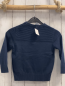 Preview:   Pullover  Gr. 98  blau Strick Rippen 