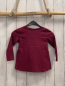 Preview:   Langarmshirt  Gr. 98  weinrot blauer Schmetterling mit Blumen 
