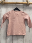 Preview: Lamino  Langarmshirt  Gr. 104  rosa Igel Pilz mit weißen Pailetten 
