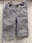 Preview: H&M Hose  Gr. 68  grau weiße Streifen Bund verstellbar 