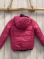 Preview: Esprit  Jacke  Gr. 104  pink Kapuze schwarzer Bund + Reißverschluss 