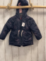 Preview: S´Oliver  Winterjacke  Gr. 86  dunkelblau rosa Sterne + Fleecefutter 