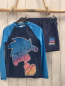 Preview: 2tlg h&M  UV-Schutzset  Gr. 134/140  blau hellblau Sonic 