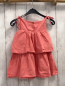 Preview: Dayan  Kleid  Gr. 98  hellrot Rüschen 