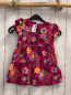 Preview: GAP  Kleid  Gr. 80  pink Kord Blumen 