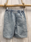 Preview: H&M  Shorts  Gr. 146  blau Jeans  Gummizugbund mit weißer Kordel 