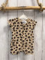 Preview: H&M  Playsuit  Gr. 56  beige schwarz braun leoprint 