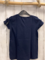 Preview:   T-Shirt  Gr. 128  blau Blume mit Glitzerherz 