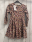 Preview: neu  Kleid  Gr. 122/128  kiwi bunte Blumen Rüschen