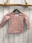 Preview: Winterkinder  Langarmshirt  Gr. 98  lachs schwarz goldene Kronen 