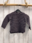 Preview: H&M  Pullover  Gr. 86  grau Rippen Strick silber Glitzerpunkte 