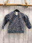 Preview: H&M  Pullover  Gr. 92  grau Kragen mit Rüschenbund Blumen 