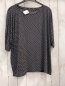 Preview: Zero  T-Shirt  Gr. 42  schwarz hellgraue Blumen 