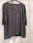 Preview: Zero  T-Shirt  Gr. 42  schwarz hellgraue Blumen 