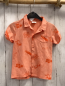 Preview: Tape à l ´oeil  Sommerhemd  Gr. 92  orange Surbretter Palmen Brillen 