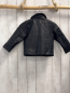 Preview:  Lederjacke  Gr. 92  schwarz graue Reißverschlüsse 