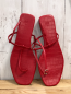 Preview: H&M Schlappen Gr. 41  rot