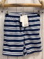 Preview: neu Schiesser Badeshorts Gr. 140  blau weiß gestreift
