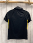 Preview: Nike  Sportrshirt  Gr. 128  schwarz gelber Seitenstreifen mit Lochmuster Kragen 