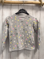 Preview: H&M  Pullover  Gr. 110  grau Strick bunte Punkte 