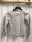 Preview: H&M  Pullover  Gr. 110  grau Strick bunte Punkte 