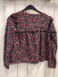 Preview: Vertbaudet  Langarmshirt  Gr. 134  schwarz Bumen 