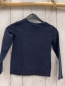 Preview: Okaidi  Langarmshirt  Gr. 116  blau Pailettenherz 