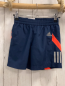 Preview: Adidas  Sportshorts  Gr. 128  blau hellrot + graue Streifen