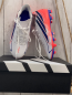 Preview: neu Adidas  Fußballschuhe  Gr. 36 1/3   weiß blau hellrot F50 Hyperfast League Kids