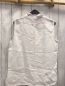 Preview: zara Sommerbluse Gr. M weiß Leinen Häkelei