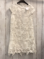 Preview: H&M Kleid Gr. 122  weiß Häkelei